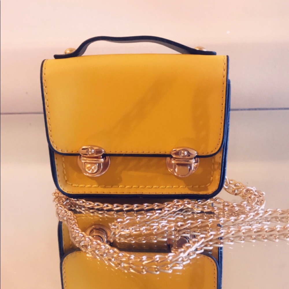 Yellow Mini Bag - Picture 3 of 4